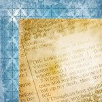 Moxxie FAITH Double Sided Scrapbook Sheet 12"X12" 1 pc