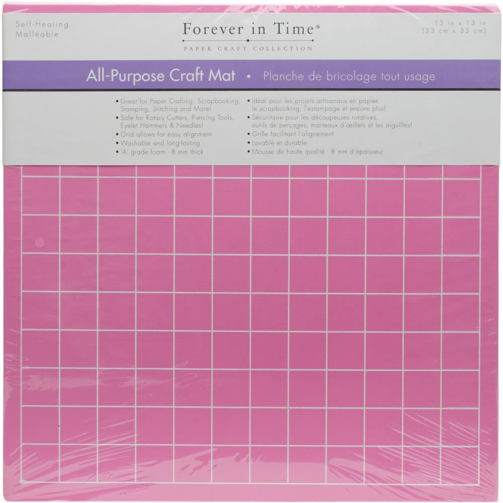 Multicraft All Purpose CRAFT MAT Forever In Time 13"X13"