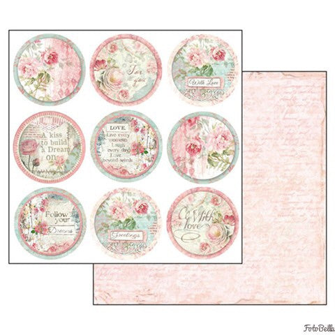 Stamperia Scrapbooking Paper 12"X12" DREAM Scrapbooksrus