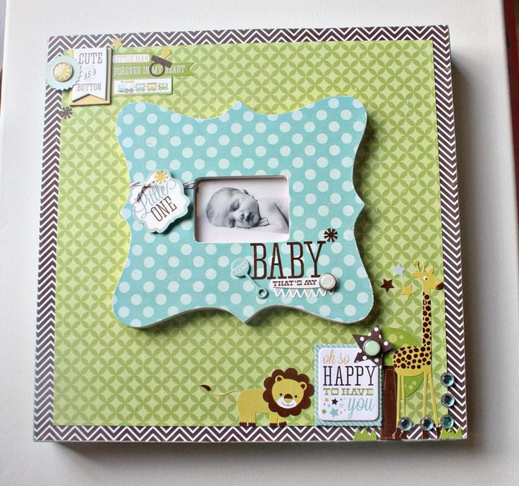 Echo Park Bundle Of Joy BABY BOY 12"X12" Kit