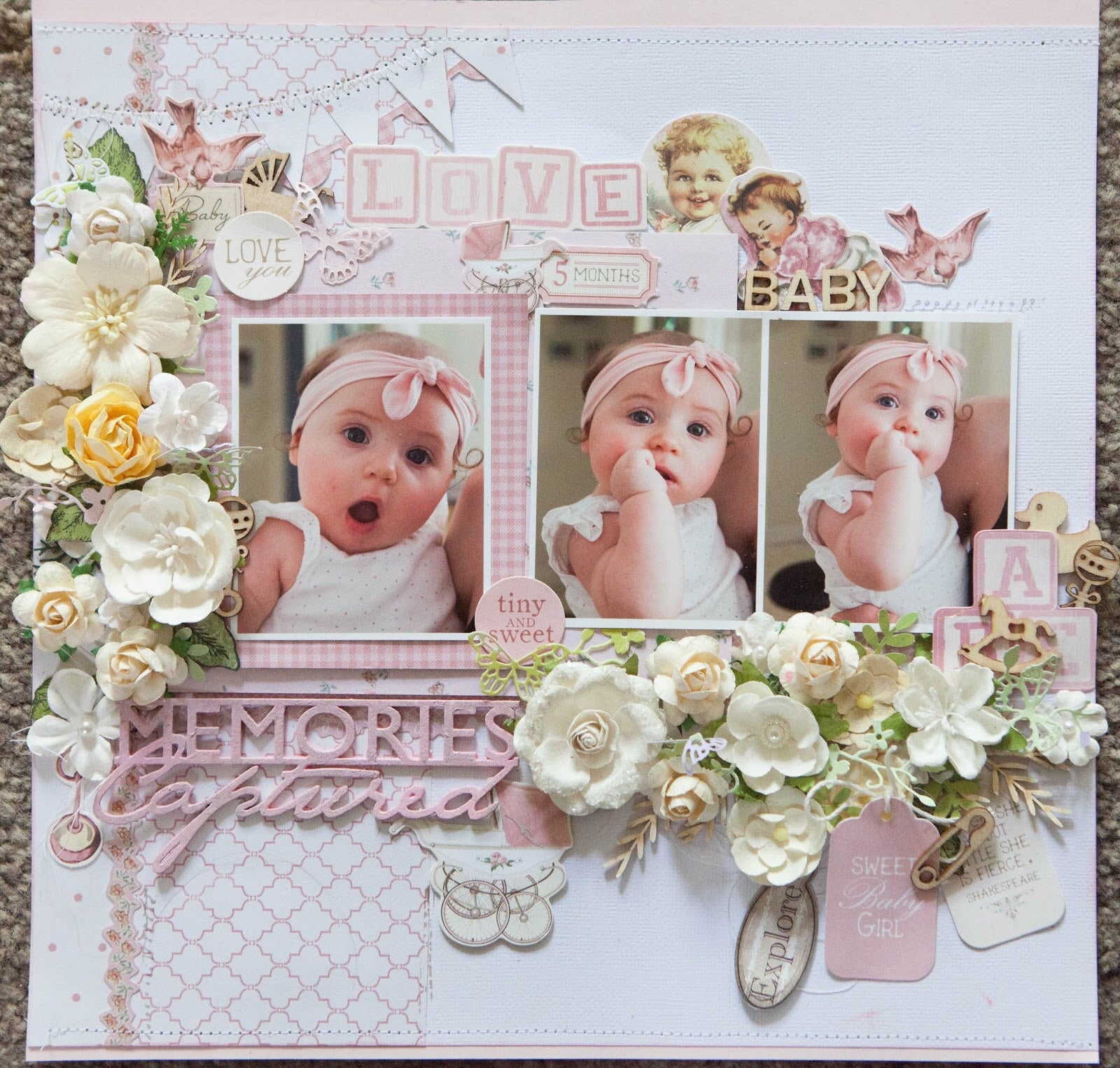 Kaisercraft Peek-A-Boo! NEW ARRIVAL 12"X12" Scrapbook Paper Scrapbooksrus
