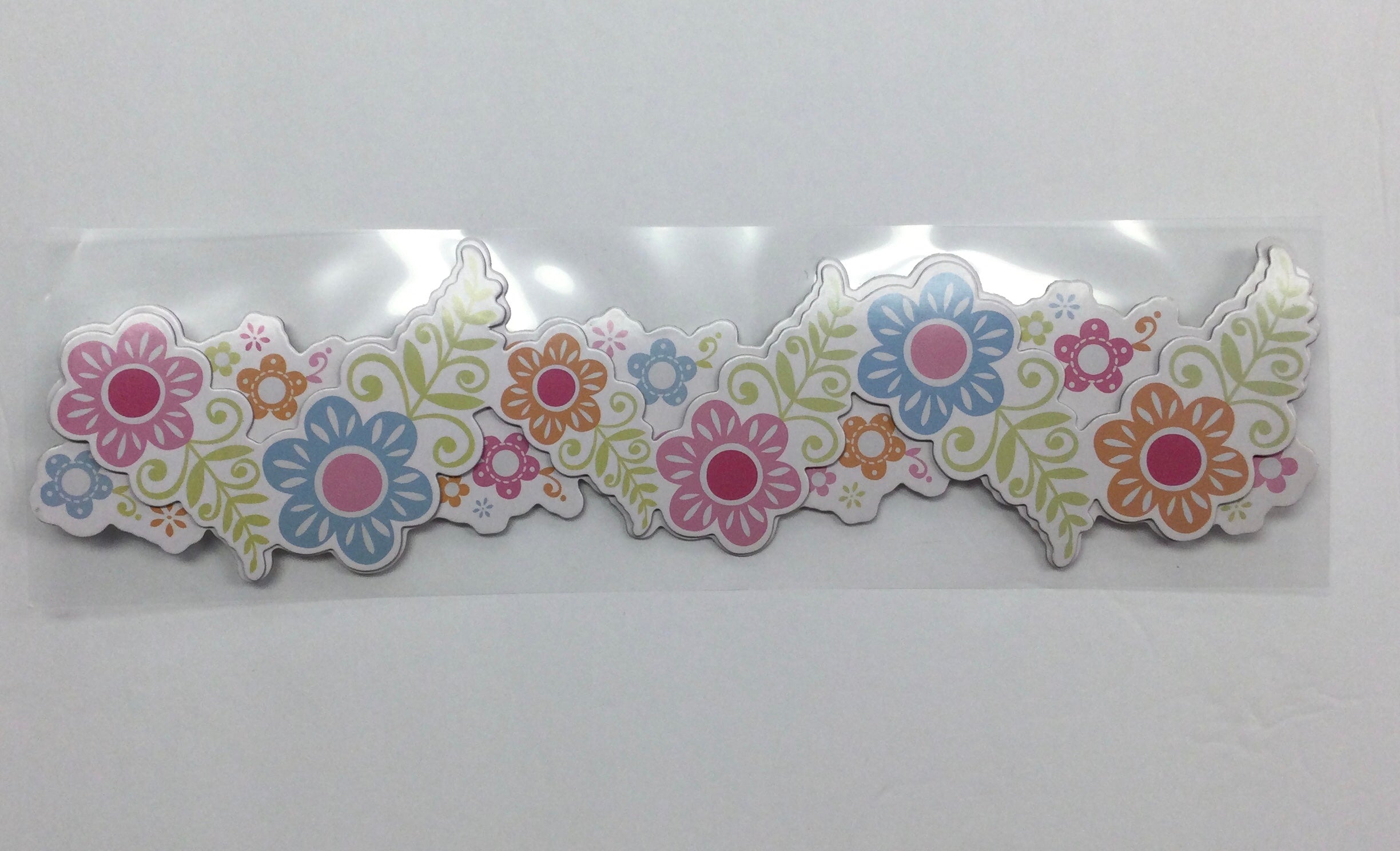 Colorbok SWEET BLOOMS Jumbo Chipboard Border
