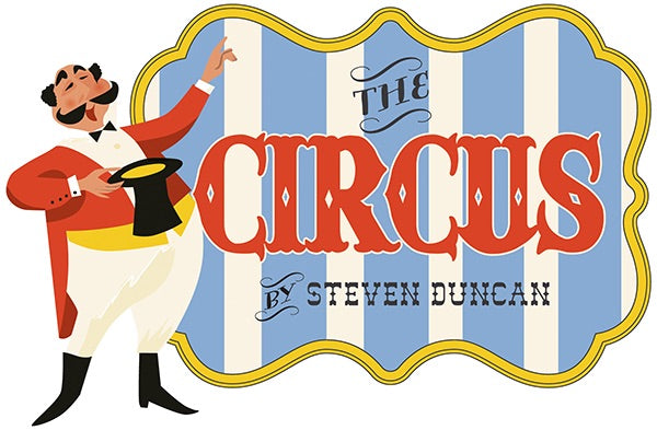 Carta Bella THE CIRCUS 6"x12" Chipboard Accent Sticker 31pc