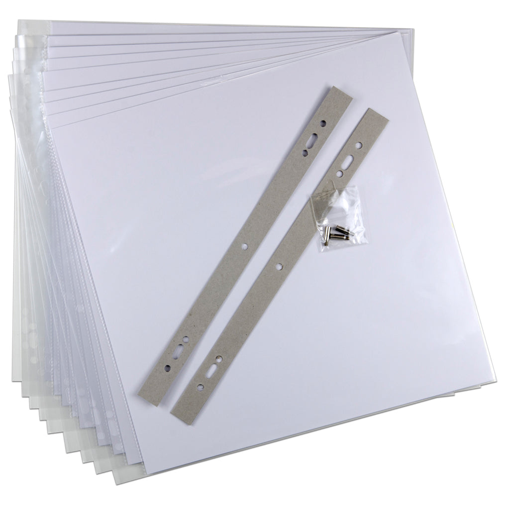 K&Company 12"X12" PAGE PROTECTOR REFILLS 10 Sheets Scrapbooksrus