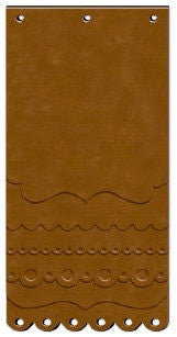 Bo Bunny MY EDGY CHOCOLATE Cascading Chipboard Mini Album Scrapbooksrus