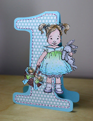 Penny Black ME & MY BUNNY Cling Rubber Stamp 1pc - Scrapbook Kyandyland
