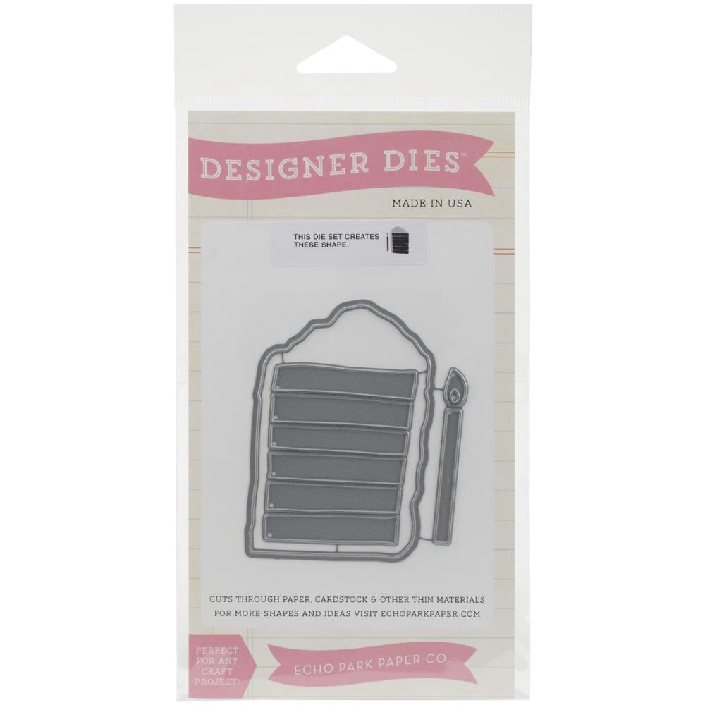 Echo Park BIRTHDAY CAKE SLICE Paper Dies - Scrapbook Kyandyland