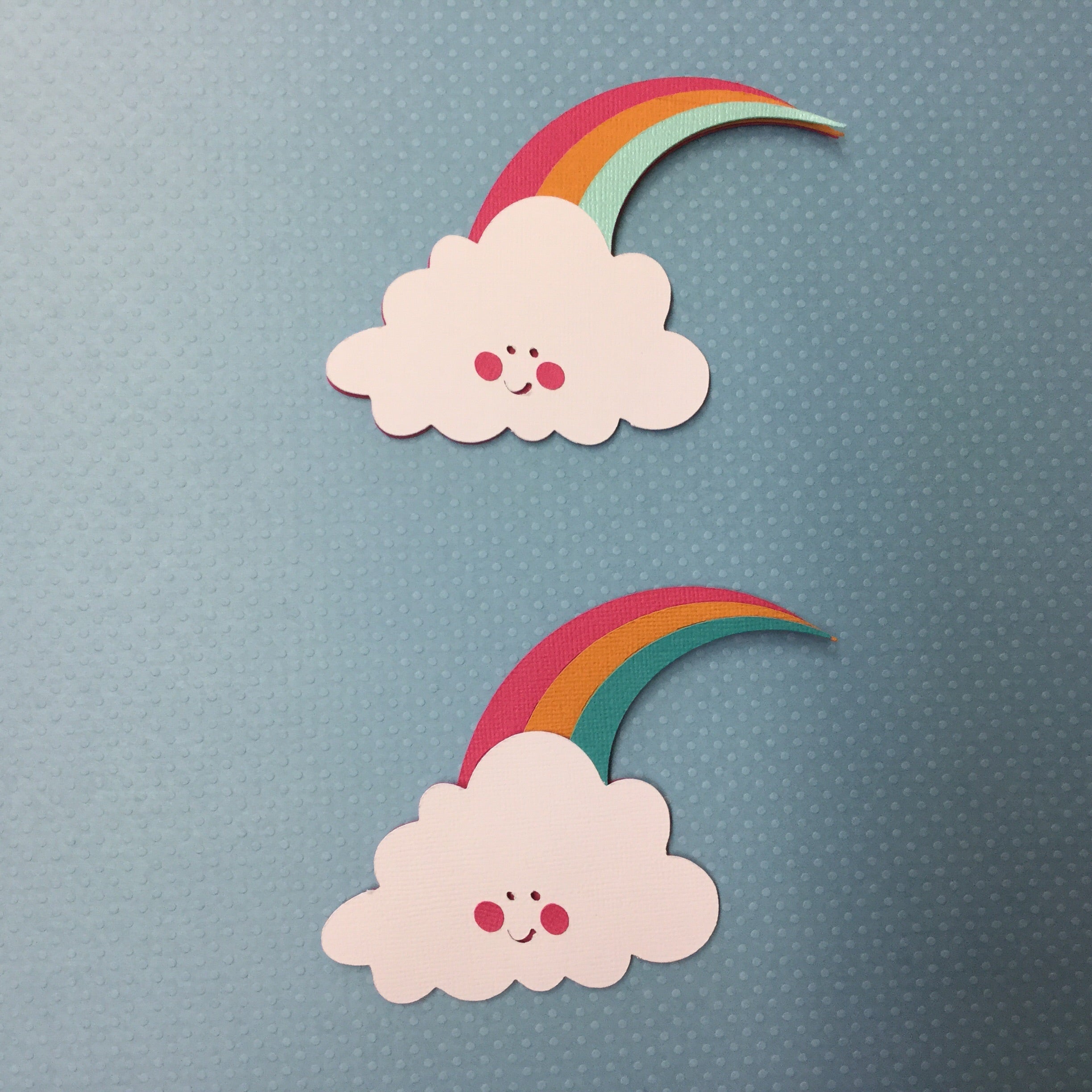 3D RAINBOW Custom Diecuts Scrapbooksrus