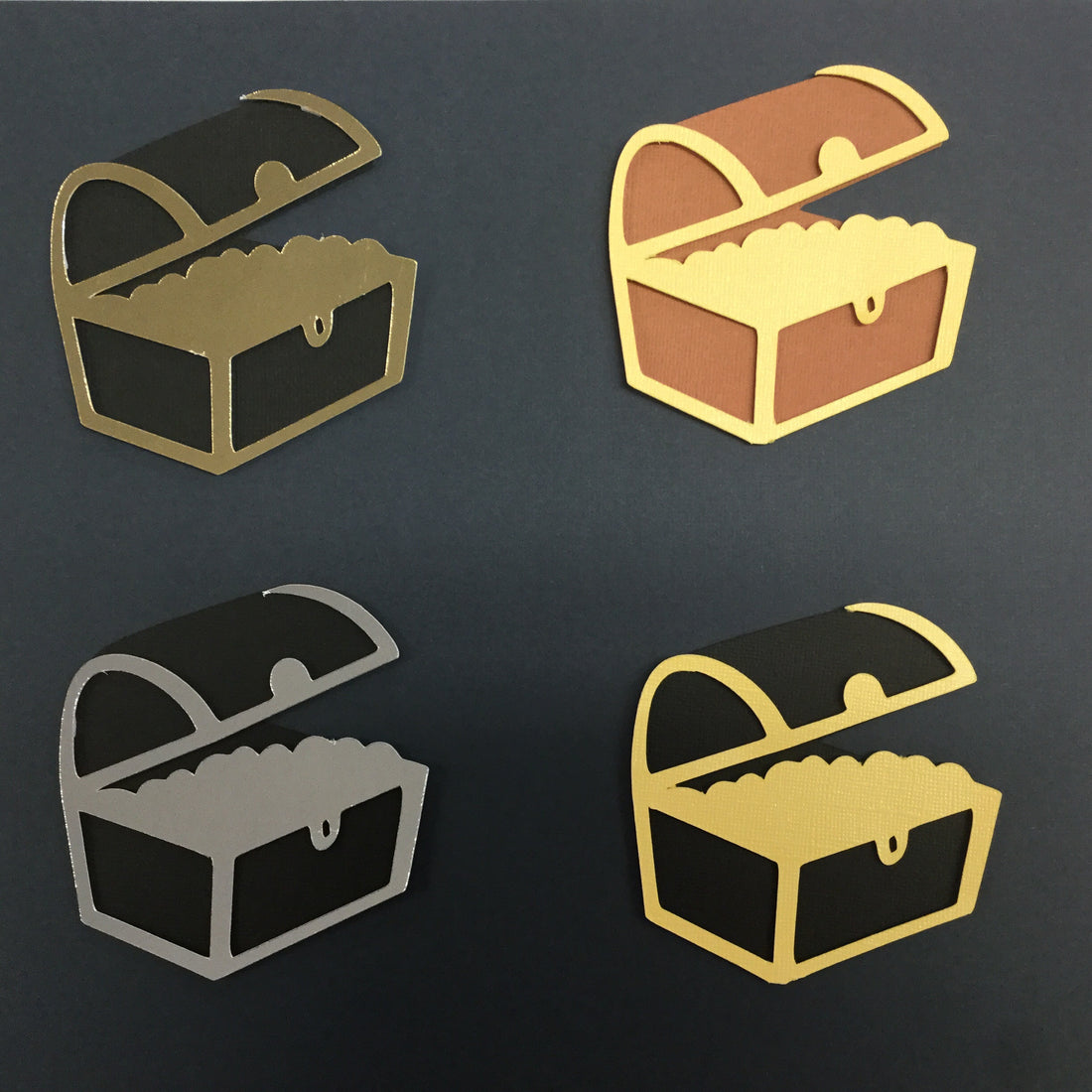 TREASURE CHEST Die Cut Scrapbooksrus