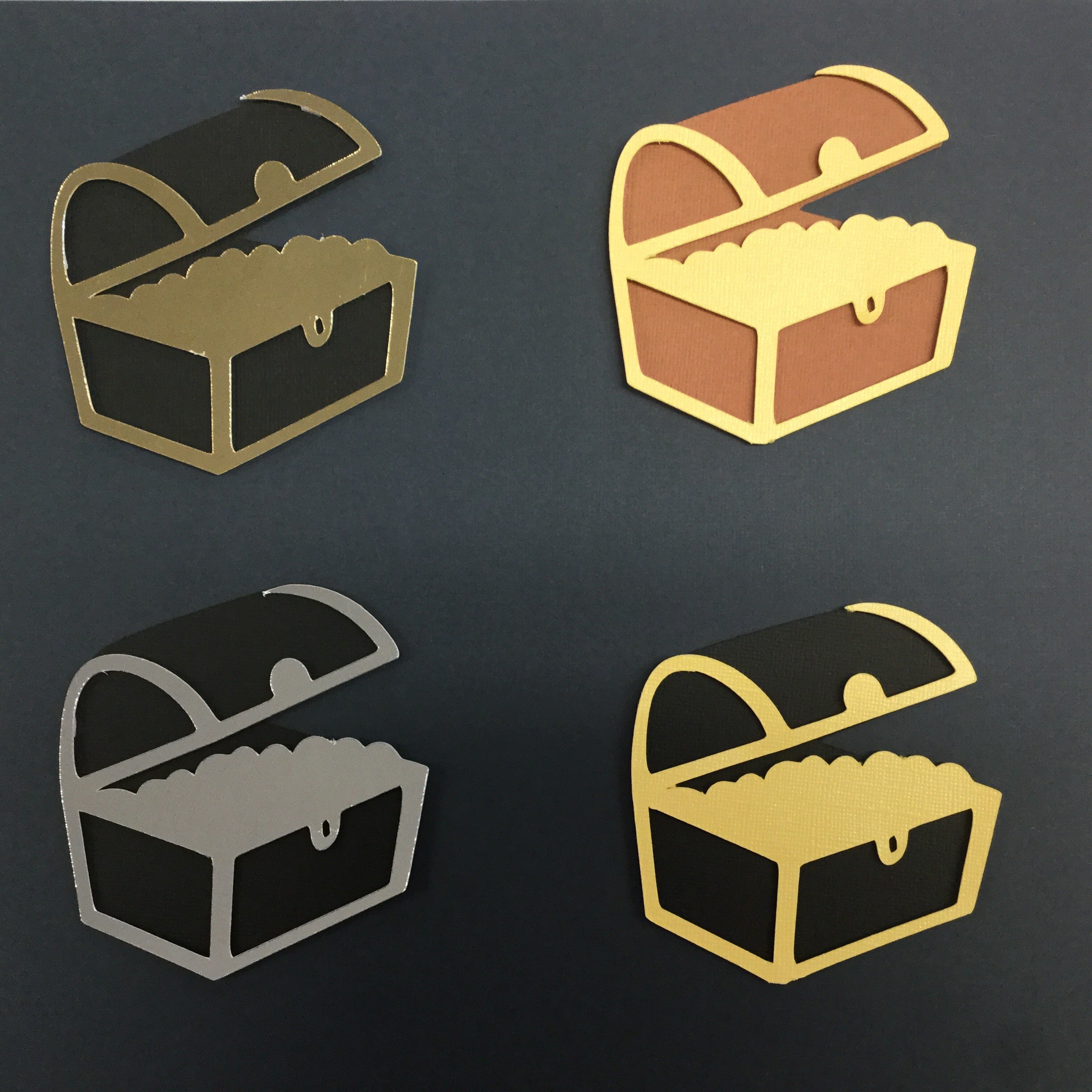 TREASURE CHEST Die Cut Scrapbooksrus