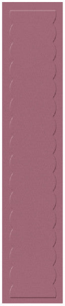 Quickutz Lifestyle Crafts 2"X12" Embossing Folder SCALLOP Scrapbooksrus