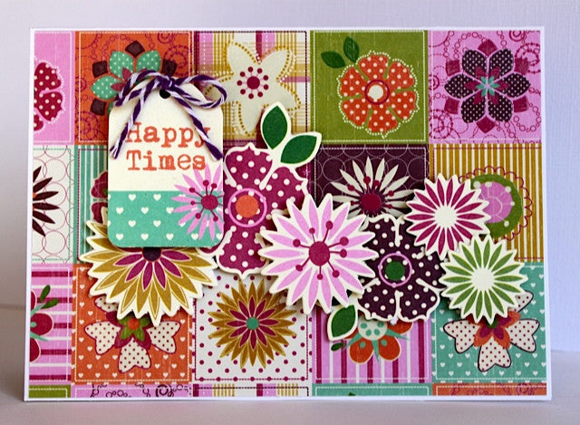 Kaisercraft SUMMER BREEZE Double-Sided 12"X12" Cardstock Sheet - Scrapbook Kyandyland