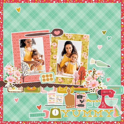 Simple Stories What’s Cookin? CHIPBOARD FRAMES 6pc