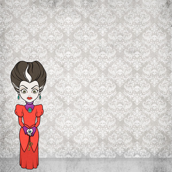 Magical Villain VILLAIN STEPMOTHER DS 12&quot;X12&quot; Scrapbook Paper