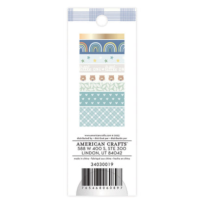 American Crafts HELLO LITTLE BOY Washi Tape 8 Rolls