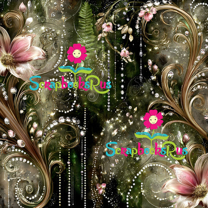 Scrapbooksrus LUXE &amp; BRILLANCE PACK 12pc 12"X12" Scrapbook Paper