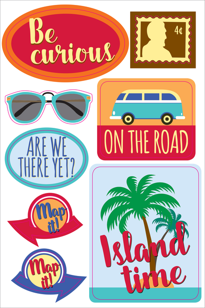 Peter Pauper Planner Stickers TRAVEL Essentials