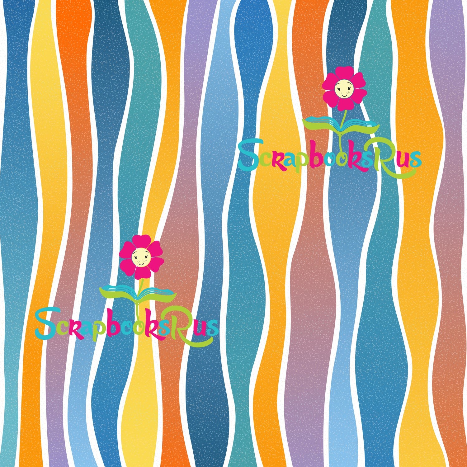 Scrapbooksrus AT THE AQUARIUM PACK 12pc 12"X12" Scrapbook Paper