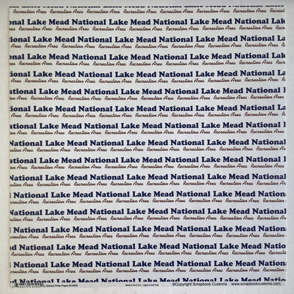 LAKE MEAD KIT 12&quot;X12&quot; Travel Scrapbook Paper With Laser Title
