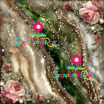 Scrapbooksrus LUXE &amp; BRILLANCE PACK 12pc 12"X12" Scrapbook Paper