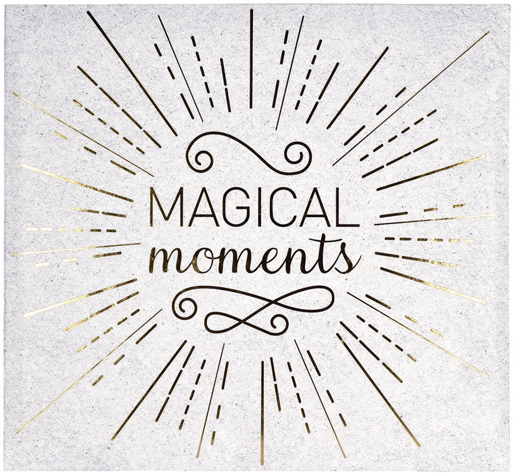 MBI MAGICAL MOMENTS Expressions 12&quot;X12&quot; Postbound Scrapbook Album