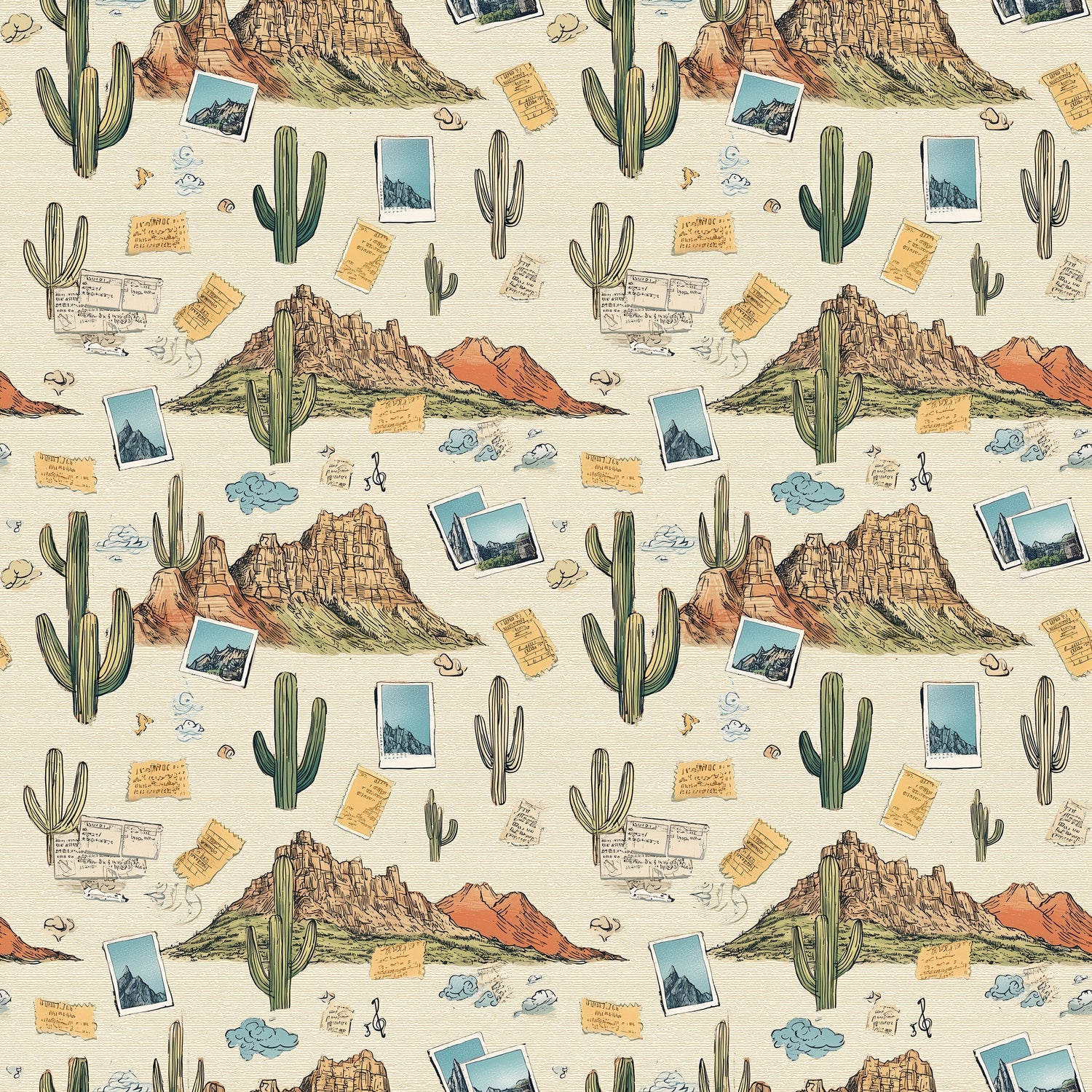 Scrapbooksrus VINTAGE ROAD TRIP 12pc 12"X12" Scrapbook Paper Pack