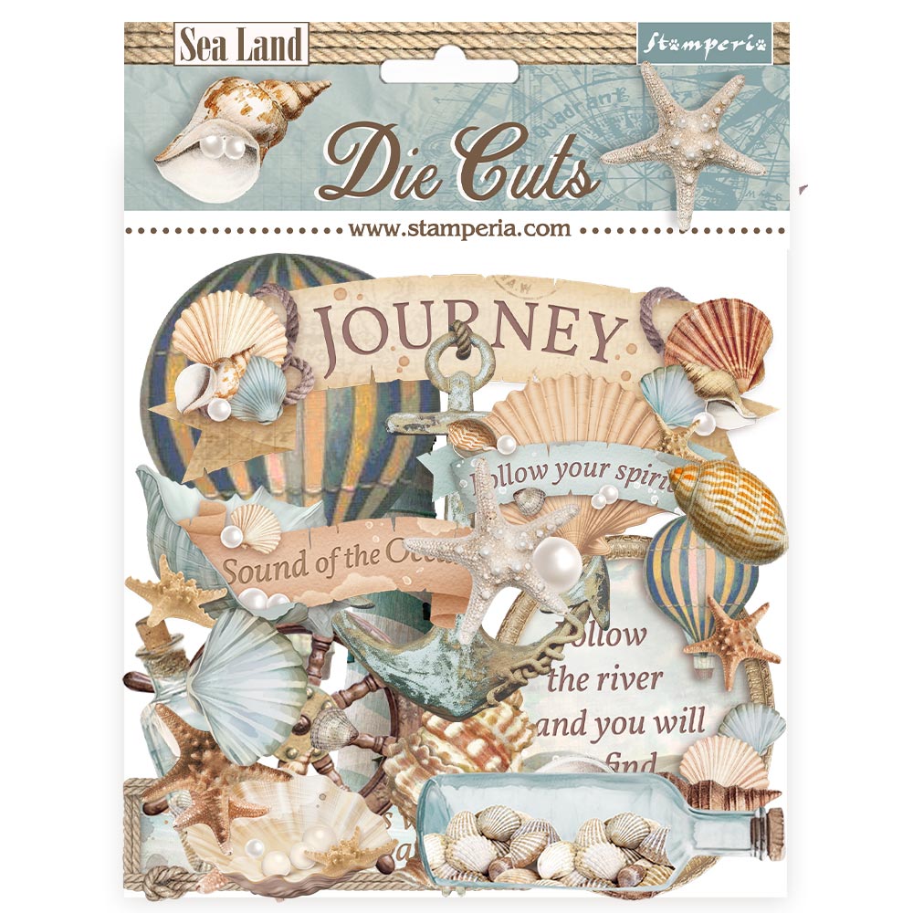 Stamperia SEA LAND Die Cuts