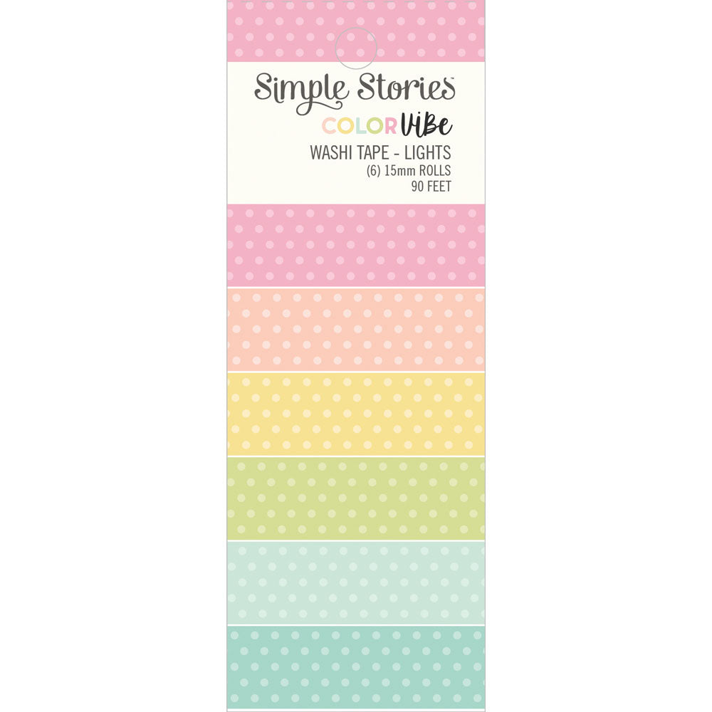 Simple Stories COLOR VIBE LIGHTS Washi Tape