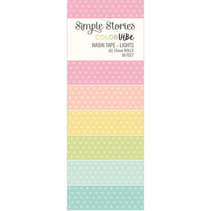 Simple Stories COLOR VIBE LIGHTS Washi Tape
