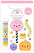 Doodlebug Sweet & Spooky Doodle-Pops HELLO SUGAR Stickers 11pc