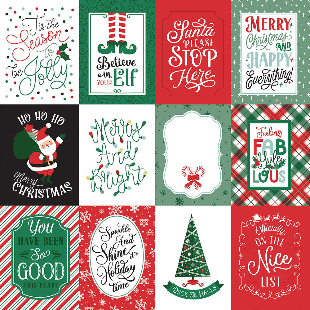 Echo Park CHRISTMAS EXPRESS 12&quot;X12&quot; Scrapbook Paper