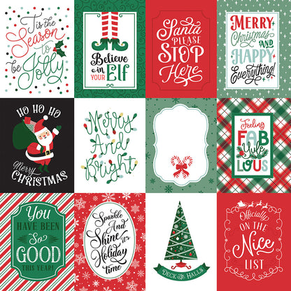 Echo Park CHRISTMAS EXPRESS 12&quot;X12&quot; Scrapbook Paper