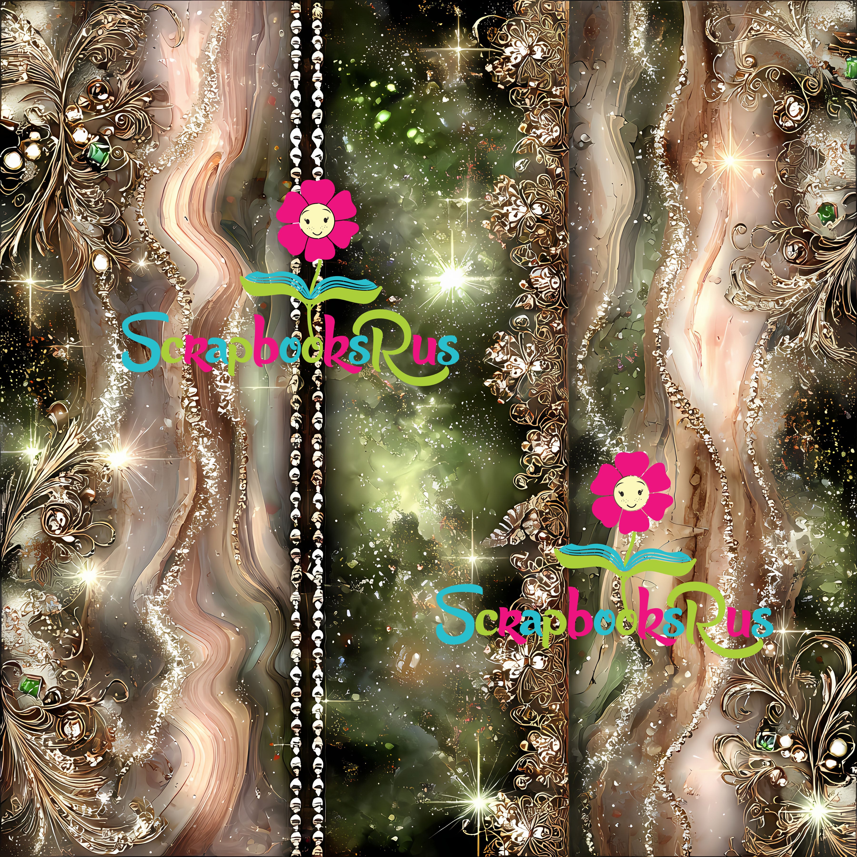 Scrapbooksrus LUXE &amp; BRILLANCE PACK 12pc 12"X12" Scrapbook Paper