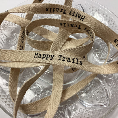 Creative Impressions .5&quot; TWILL RIBBON 1 yards yd