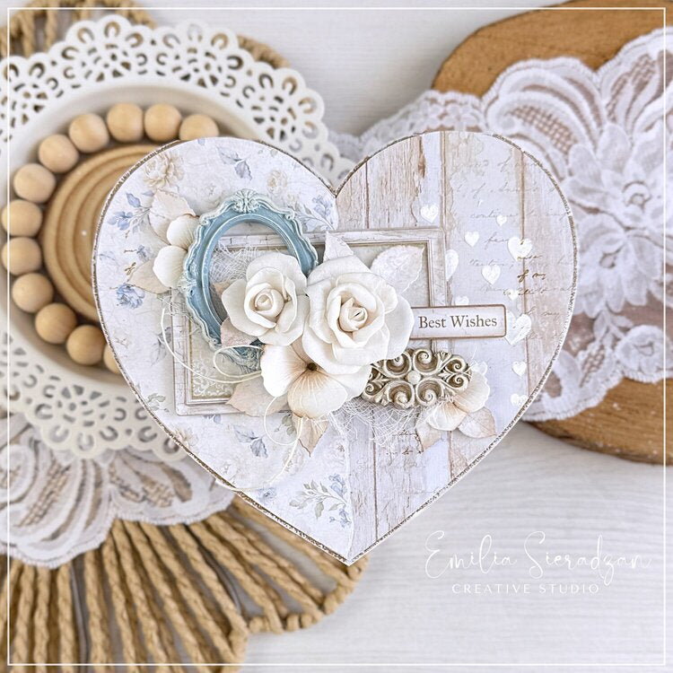 Stamperia Timeless HEARTS Mix Media Stencil