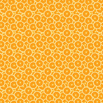 Scrapbook Customs ORANGE FRUIT 12"X12" Scrapbook Paper