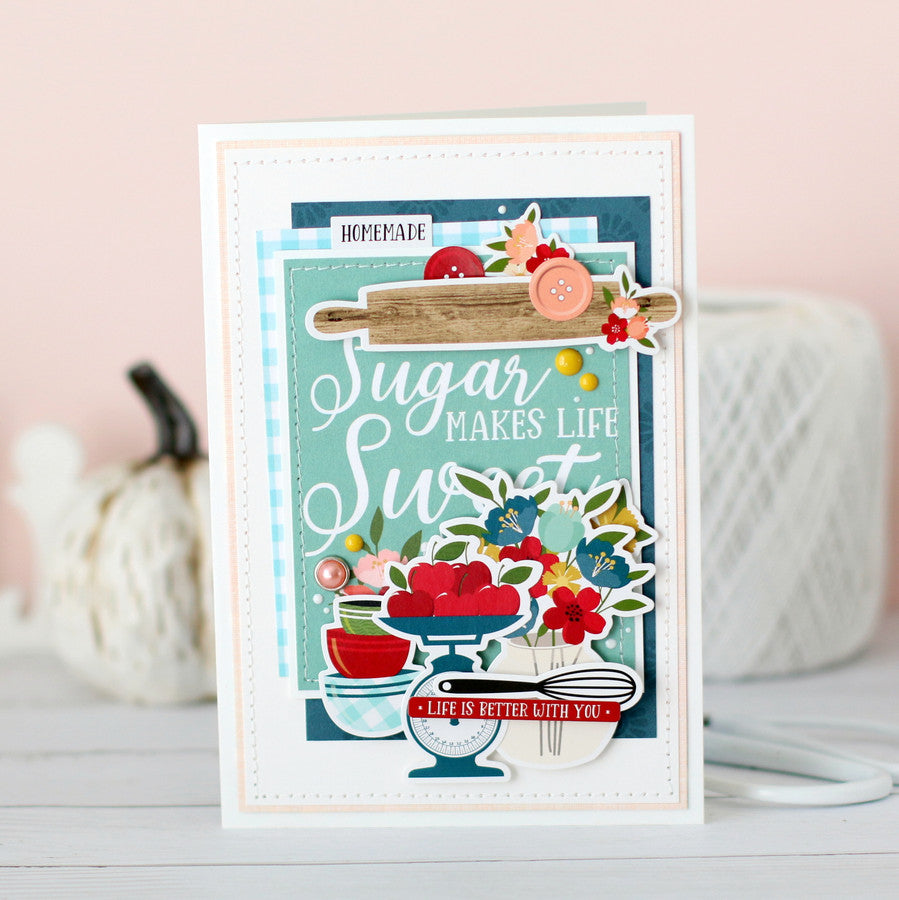 Echo Park FARMER’S MARKET 12"X12" Element Stickers