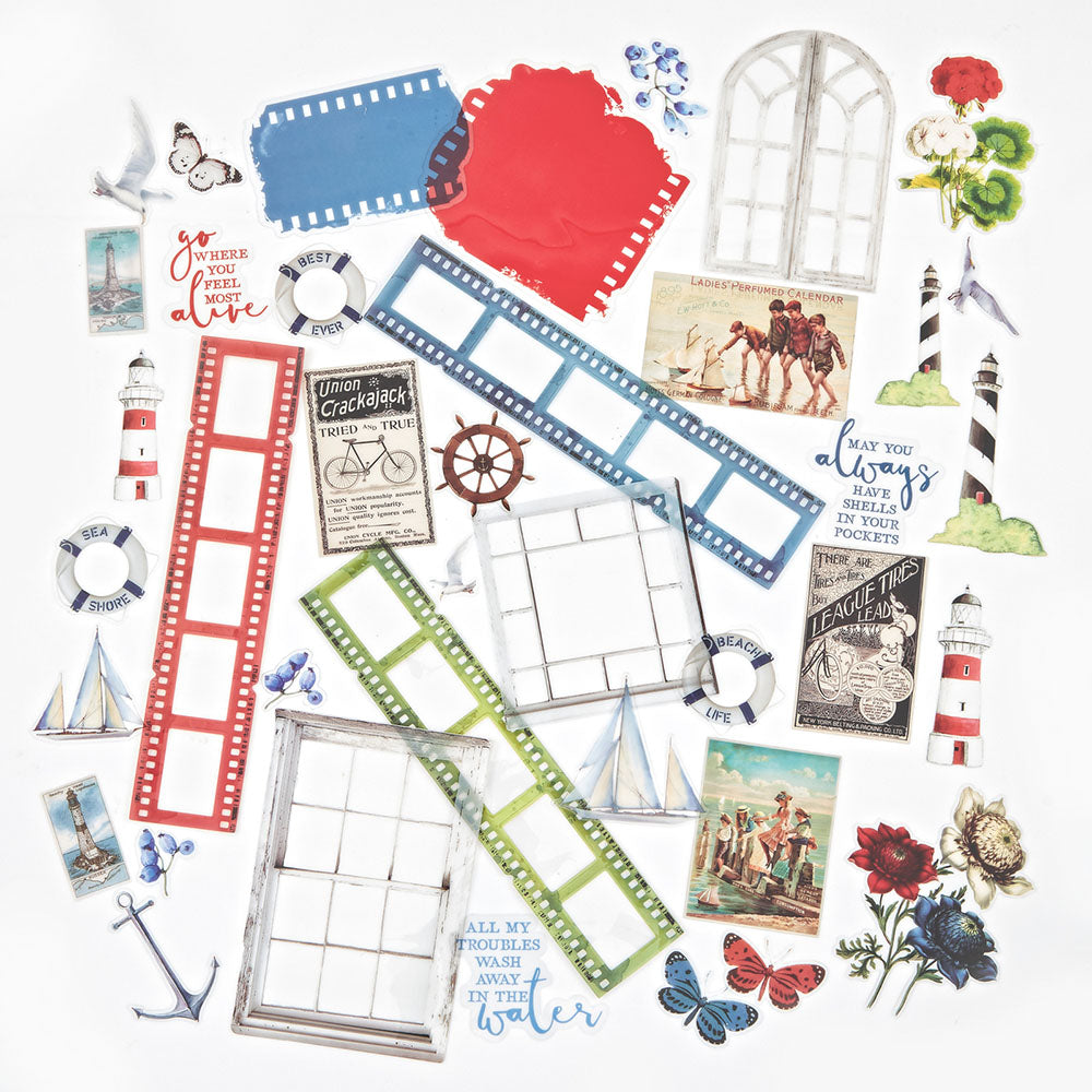 49 and Market Summer Porch ACETATE ASSORTMENT 39pc