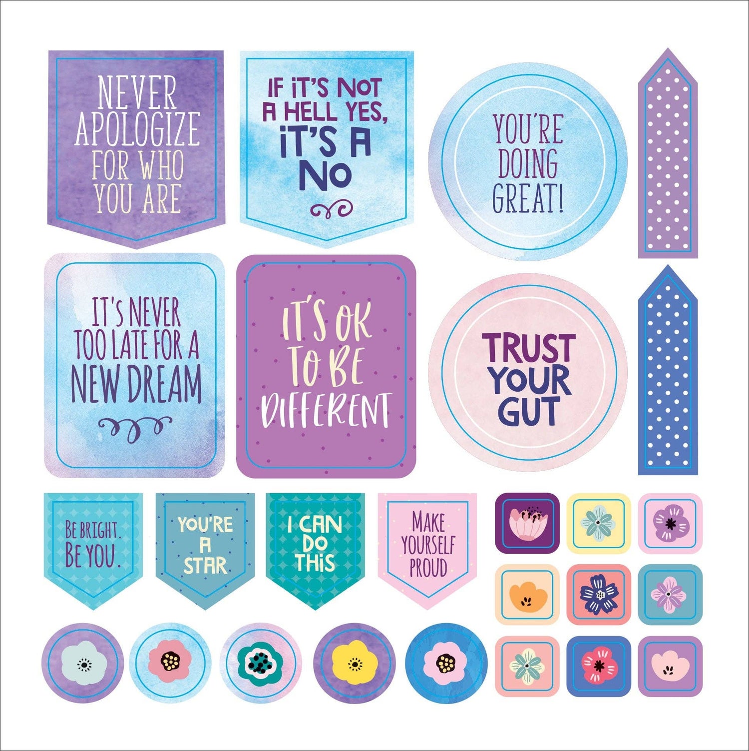 Peter Pauper WHATEVER YOU SAY! A Words and Phrases Sticker Book