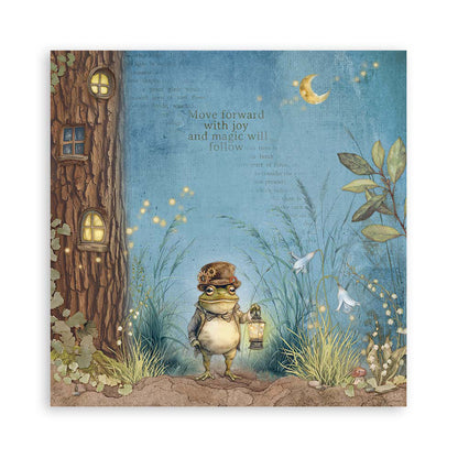Stamperia HIDDEN GROVE MAXI PAD 12&quot;X12&quot; Scrapbook Paper Pack
