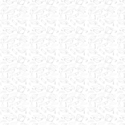 Scrapbook Customs CONGRATULATIONS GRADUATE 12”X12” Paper Pack 12pc