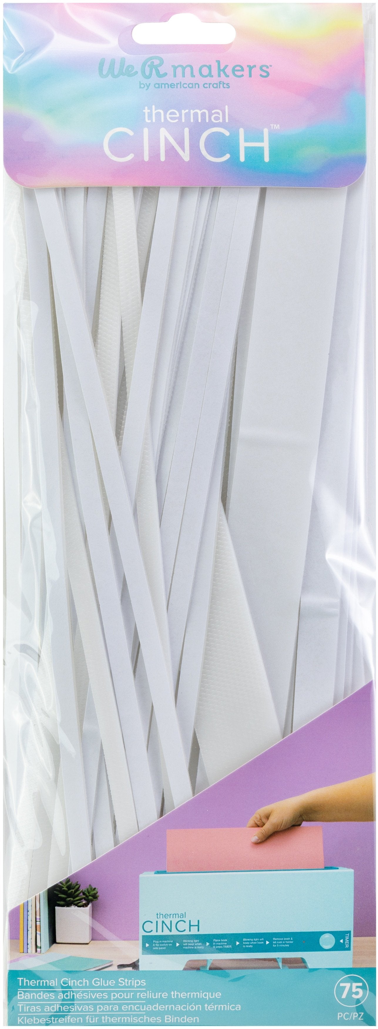 We R Makers THERMAL CINCH Glue Strips 75pc