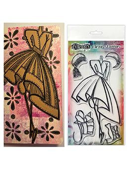 Ranger DYLUSIONS COUTURE CLEAR STAMPS Acrylic Set