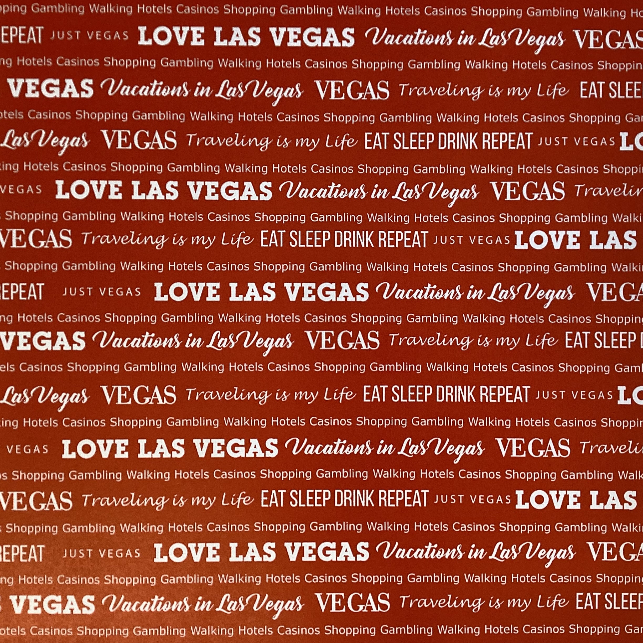 VEGAS PRIDE 2 12X12 Scrapbook Paper Scrapbook Customs