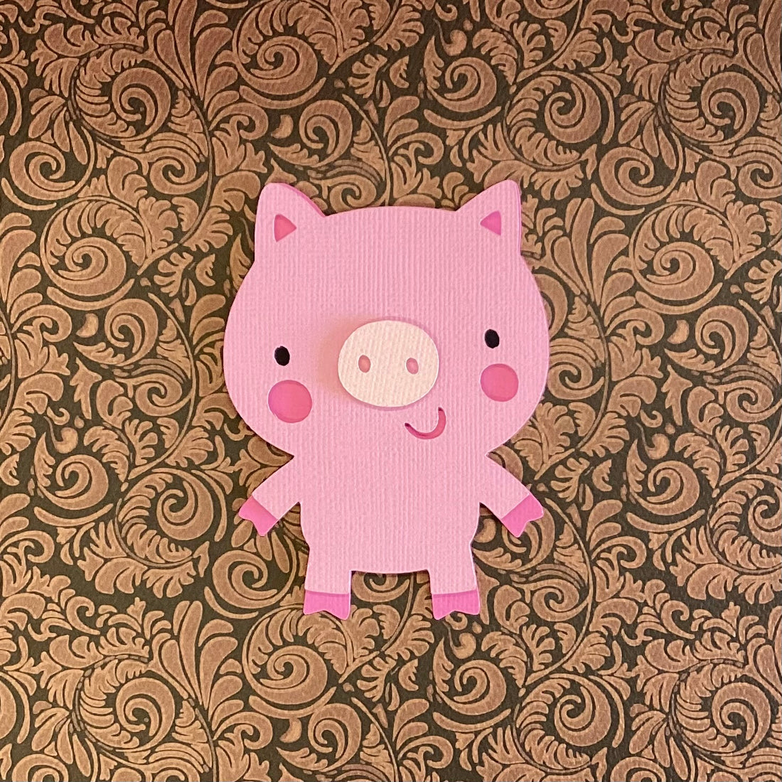 PIG 3D Scrapbook Die Cut Embellishment