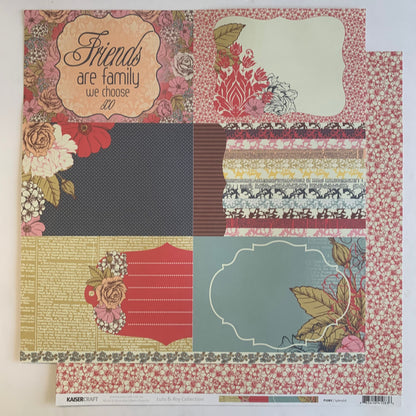 Kaisercraft LULU &amp; ROY Collection 12&quot;X 12&quot; Scrapbook Paper