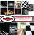 Reminisce CHECKERED FLAG 12"X12" Scrapbook Kit 9pc