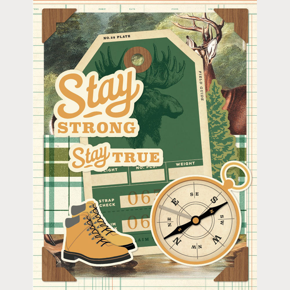 Simple Stories Simple Cards RUSTIC LEGEND Card Kit