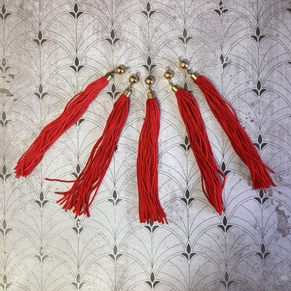 Scrapbooksrus DECORATIVE GOLD BALL TASSELS 5”