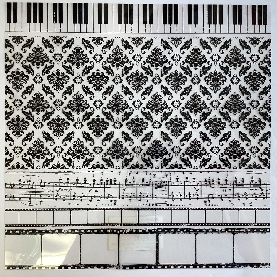 Kaisercraft VELVET ENSEMBLE THEATRE Transparency 12"X12" Clear